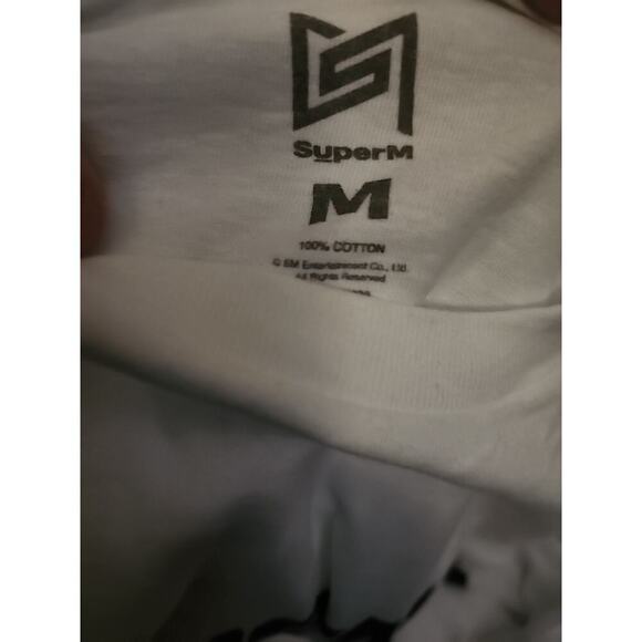 New SuperM Band Group T-shirt - Kpop Size Medium Can't Stand The Rain A98 - Picture 5 of 6